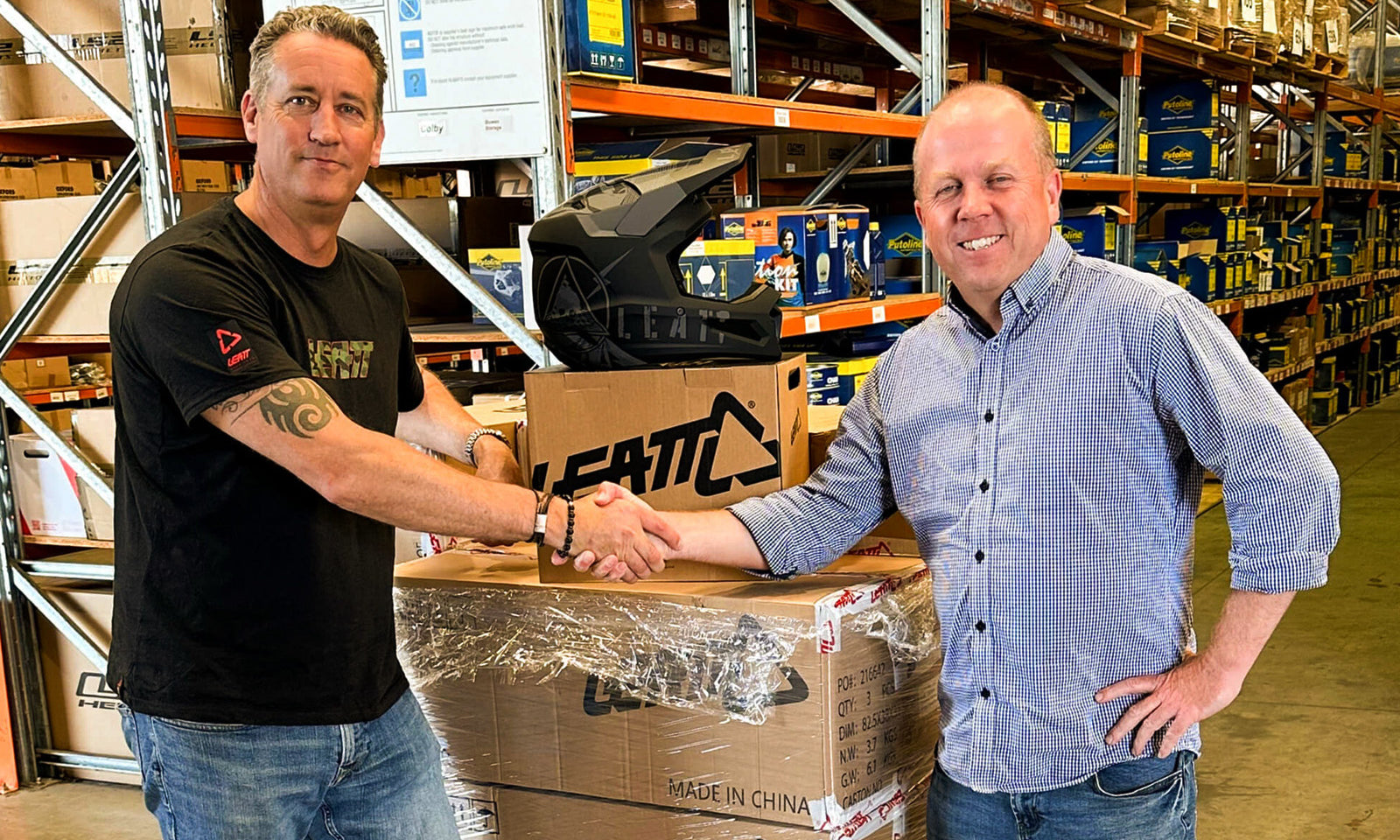 Whites Powersports become Australian Leatt distributor.