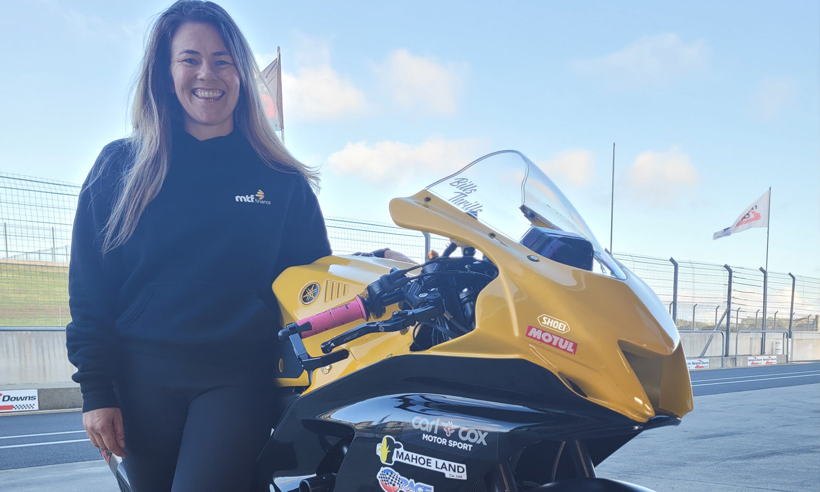 Shoei-supported Avalon Lewis to Compete in World Women’s Motorcycling Championship in Italy